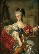 Marcello Bacciarelli The Blue Marquise oil painting